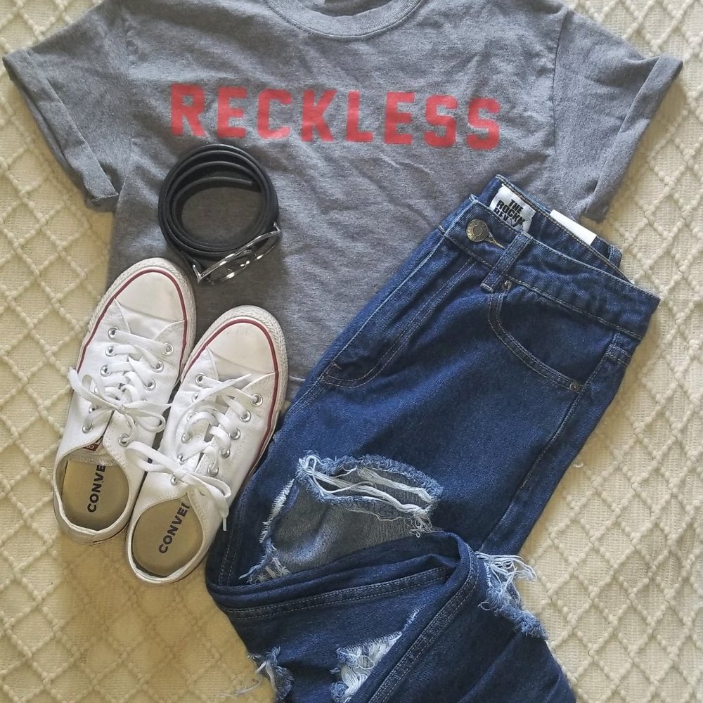 Grey Crop Top